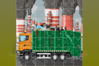 Garbage Trucks Jigsaw img